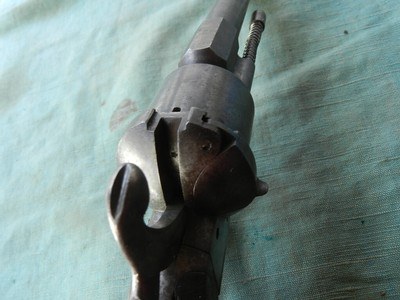 Original Civil War Era French M1854 Lefaucheux type Cavalry Model 10.5mm Pinfire Revolver - Image 5 of 15