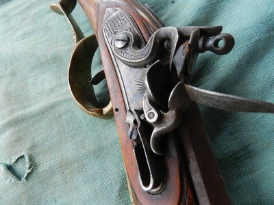 Custom Fancy Flintlock .45cal Rifle - Image 11 of 14