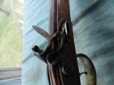 Custom Fancy Flintlock .45cal Rifle - Image 7 of 14