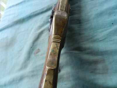 Custom Fancy Flintlock .45cal Rifle - Image 4 of 14