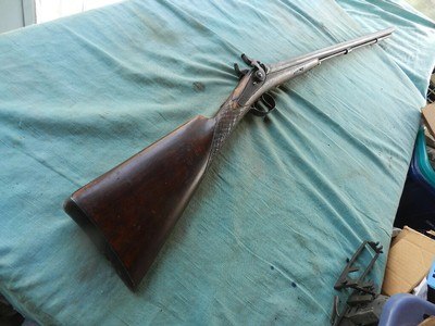 20ga.Hammer Percussion Shotgun - Image 1 of 17