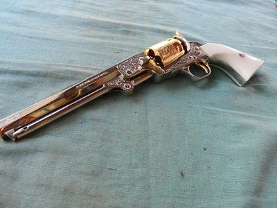Deluxe Model 1851 Navy Percussion Revolver - Image 2 of 16