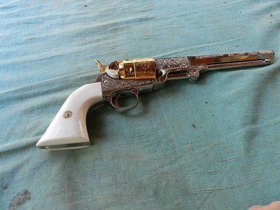 Deluxe Model 1851 Navy Percussion Revolver - Image 1 of 16