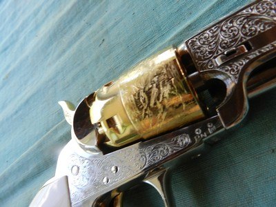 Deluxe Model 1851 Navy Percussion Revolver - Image 4 of 16