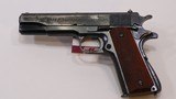 Colt 1911 Comercial 1941 Argentine Navy Contract with Swartz Safety Original Blue - 3 of 15
