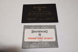 Browning Factory Case for Twenty Weight Double Auto 12 G.with All paperwork EXCELLENT COND. - 11 of 11