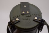 Vietnam Era M49 Spotting Scope Like New with Storage Can and Tripod with Case - 10 of 13