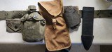 US Military WWII Utility Belt with Accessories - 1 of 10