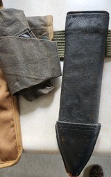 US Military WWII Utility Belt with Accessories - 9 of 10