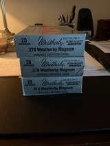 378 Weatherby Magnum Unprimed Cartridge Cases