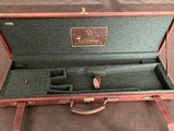 F.lli Rizzini Leather gun case By Nizzoli