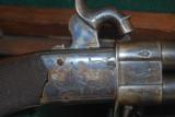 Unusual Pair Isaac Riviere Boxlock O/U Screw Barrel Pistols - 4 of 15