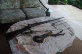  Post Civil War Providence Tool Co. Peabody Patent Rifle w/original bayonet Officers Sword, belt w/original buckle - 1 of 15