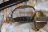  Post Civil War Providence Tool Co. Peabody Patent Rifle w/original bayonet Officers Sword, belt w/original buckle - 10 of 15