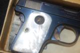 Outstanding Colt Model 1908 .25 w/Rare Factory MOP Grips. - 8 of 10