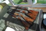 Unique Offering, Belgium Browning Superposed Graded Superlight Comprised 4 Gun Set - 2 of 15