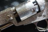 Scarce Factory Engraved Colt Model 1849 Silver Finish - 4 of 19