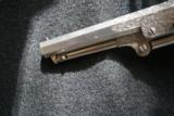 Scarce Factory Engraved Colt Model 1849 Silver Finish - 6 of 19