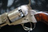 Scarce Factory Engraved Colt Model 1849 Silver Finish - 3 of 19