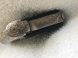 Beautiful Stainless Steel Baby Browning Angelo Bee Renaissance style engraved - 8 of 13