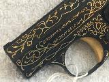 Fantastically engraved Baby Browning. Angelo Bee Masterpiece. - 6 of 12