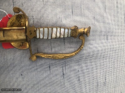 LOWER PRICE Near Perfect Mexican War Militia Staff Sword - Image 17 of 25