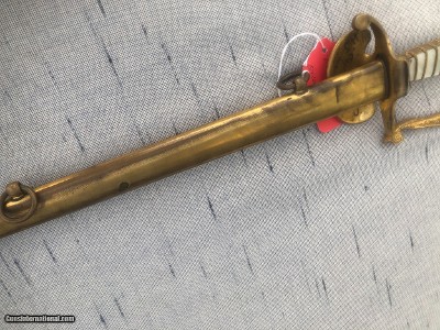 LOWER PRICE Near Perfect Mexican War Militia Staff Sword - Image 16 of 25
