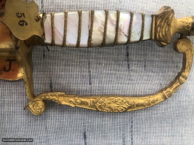 LOWER PRICE Near Perfect Mexican War Militia Staff Sword - Image 14 of 25