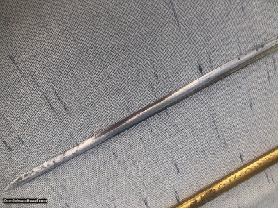 LOWER PRICE Near Perfect Mexican War Militia Staff Sword - Image 13 of 25