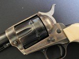 Colt SAA 2nd Generation .45c. 5 1/2” bbl., Ivory Grips. Factory Letter. - 7 of 25