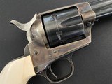 Colt SAA 2nd Generation .45c. 5 1/2” bbl., Ivory Grips. Factory Letter. - 3 of 25