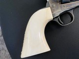 Colt SAA 2nd Generation .45c. 5 1/2” bbl., Ivory Grips. Factory Letter. - 4 of 25
