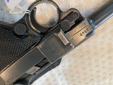 SALE PENDING. Mauser 1942BYF Luger “BLACK WIDOW” P 08 w/2 original mags and holster. - 7 of 25