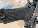 SALE PENDING. Mauser 1942BYF Luger “BLACK WIDOW” P 08 w/2 original mags and holster. - 6 of 25