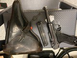 SALE PENDING. Mauser 1942BYF Luger “BLACK WIDOW” P 08 w/2 original mags and holster. - 1 of 25