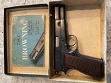 Fabrique Nationale Belgium Browning H Power 9 MM post war. Box and pamphlet. Silesia marked. LOWER, LOWER PRICE - 14 of 20