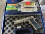 Colt Government Model Series 70 Competition Series .38 Super Stainless Steel - 1 of 23