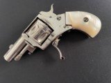 Rare Belgium made small Ladies Double Action folding trigger Revolver. - 9 of 25