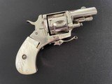 Rare Belgium made small Ladies Double Action folding trigger Revolver. - 1 of 25