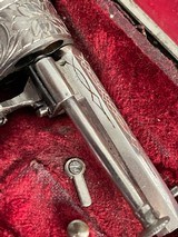 Scarce Tiny Folding Trigger Pinfire Revolver w/Period case. Interesting story. LOWER PRICE - 12 of 25