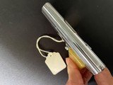 Incredible Belgium Baby Browning Chrome Plated Steel with Gold Trigger Last Year of Production. - 7 of 12