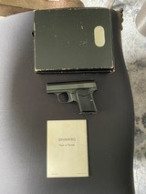 Outstanding Belgium Baby Browning w/Box and papers. Unfired. - 1 of 17