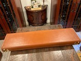 32” bbl. Leather shotgun case - 6 of 6