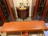 32” bbl. Leather shotgun case - 1 of 6