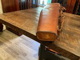 Vintage Takedown leather shotgun case. - 6 of 7