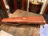 Vintage Takedown leather shotgun case. - 5 of 7
