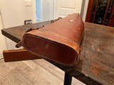 Vintage Takedown leather shotgun case. - 7 of 7