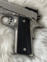 LOWER PRICE Test fired only, Kimber Target II .38 Super. Full size 1911 - 4 of 21