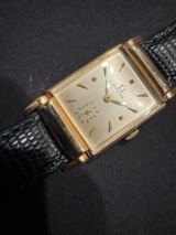 LOWER PRICE Exquisite Vintage Omega Fancy Tanker Solid 14k - 4 of 15