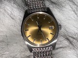 Exquisite Mens Omega Automatic. Rare Crosshair dial. Rarer original beads of rice band. - 1 of 8